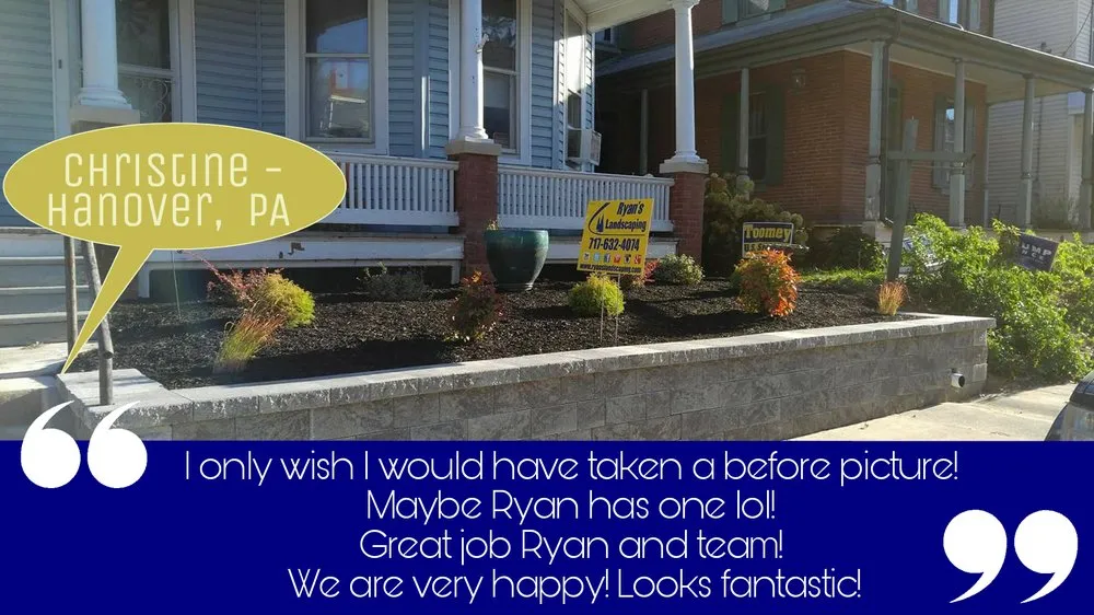 Custom landscape design in Hanover, PA - Ryan's Landscaping