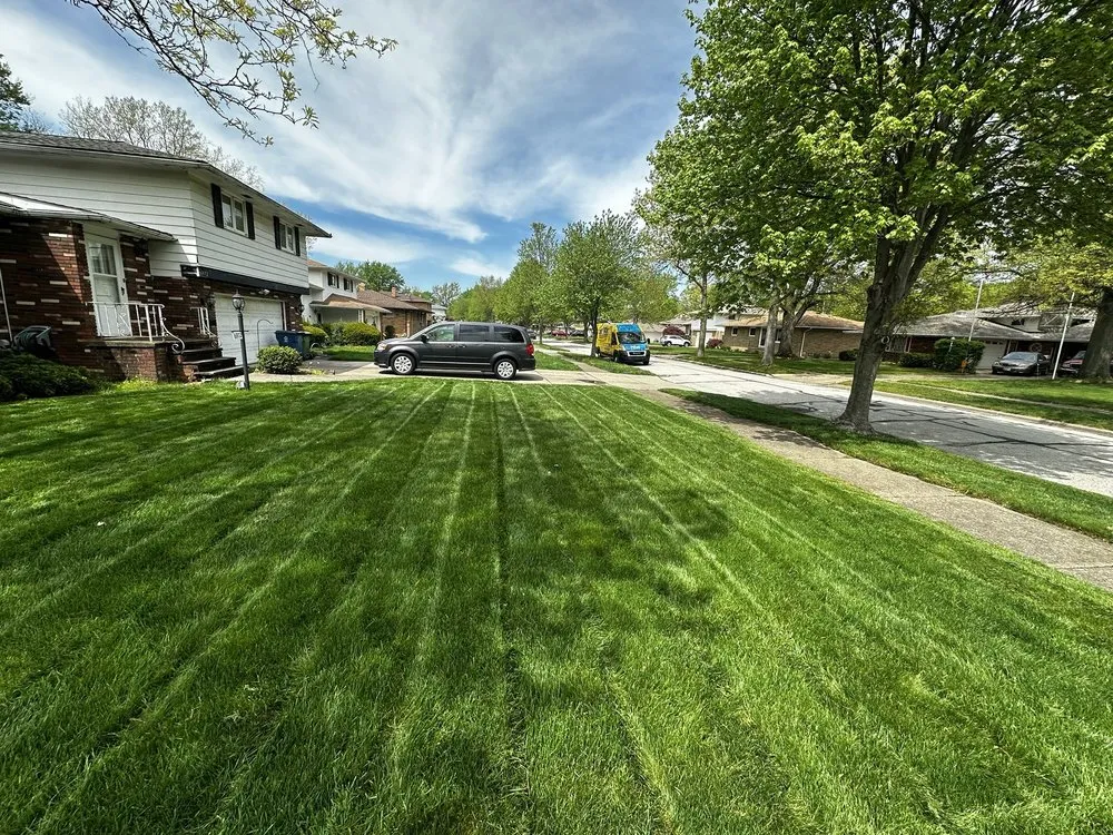 Custom lawn mowing service in Columbia Station, OH - Ryan's Landscaping Services