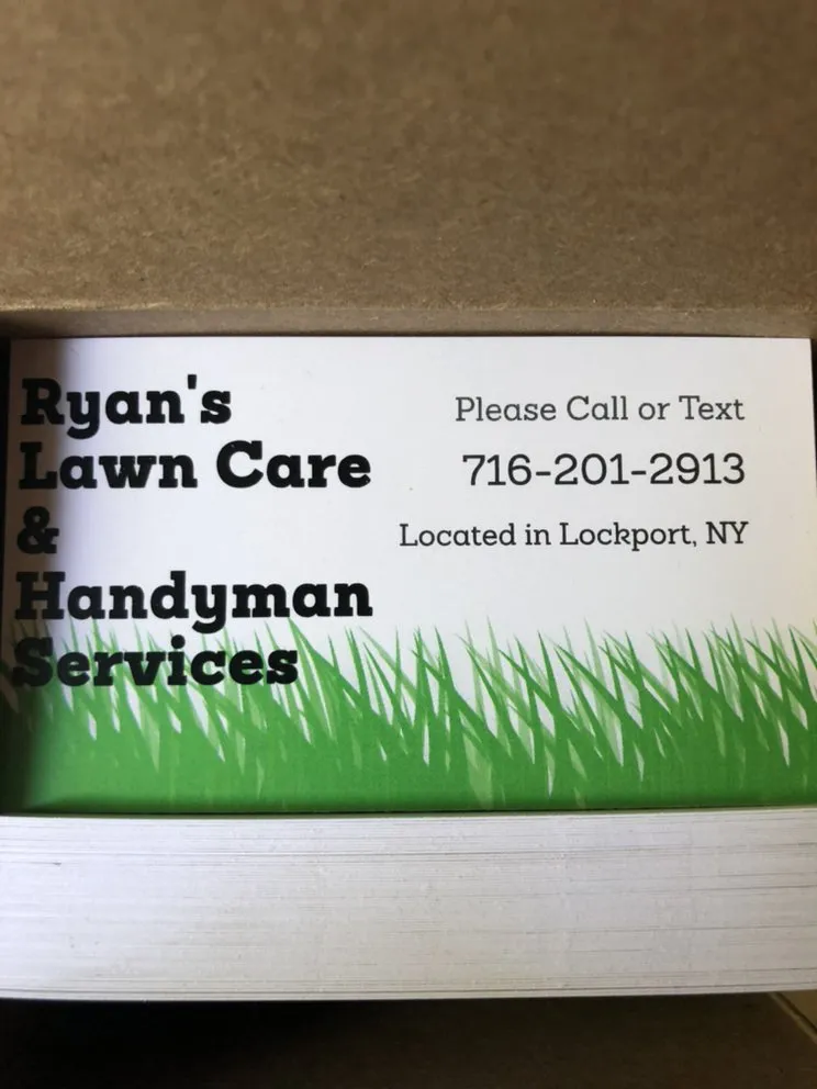 Custom residential landscaping in Lockport, NY by Ryan’s Lawn Care & Handyman Services