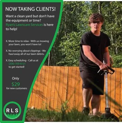 Ryan's Lawn Care Services Logo