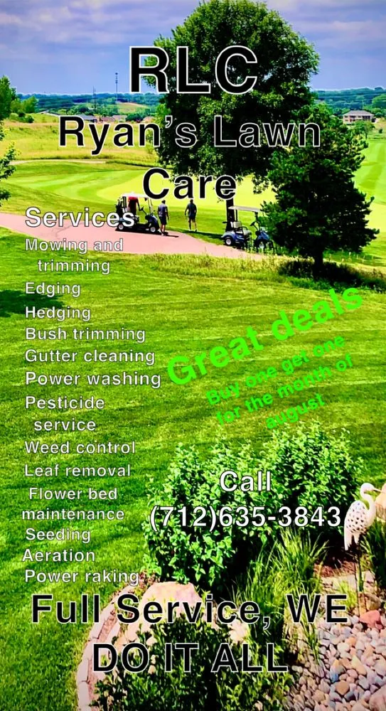 Top-rated landscape installation in Sioux City, IA - Ryan's Lawn Care