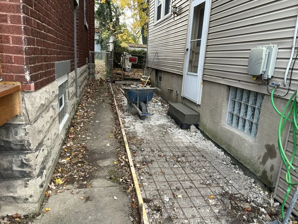 Reliable yard cleanup service experts serving Cincinnati, OH - Ryan's Sidewalk and Patio Repair