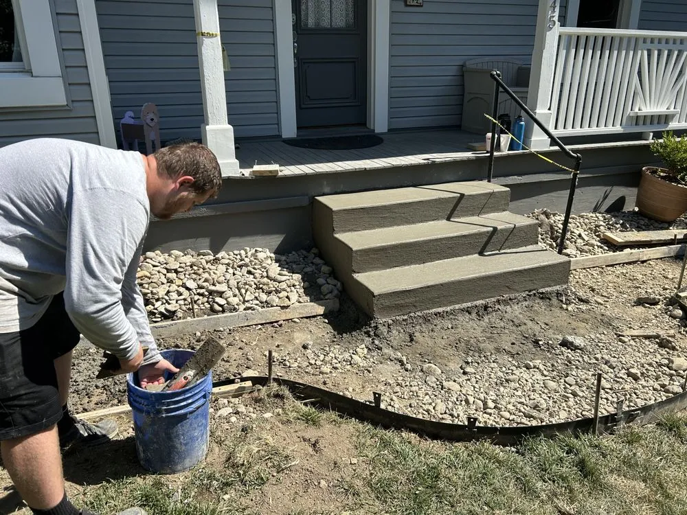 Local landscape installation near you in Cincinnati, OH by Ryan's Sidewalk and Patio Repair