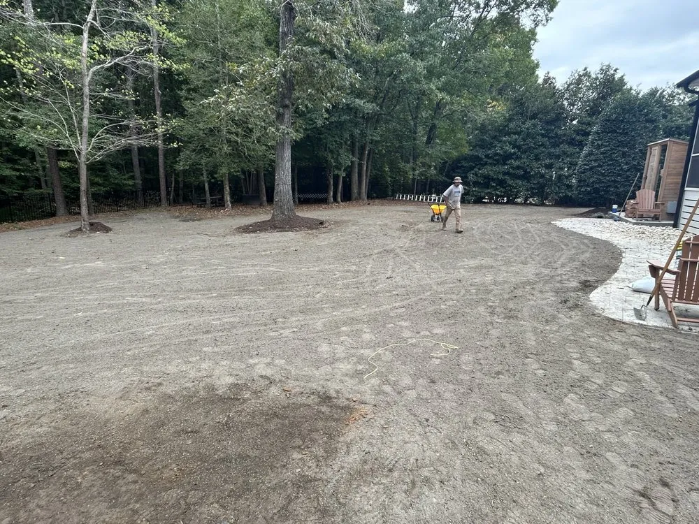 Affordable outdoor landscaping with custom design in Wake Forest, NC by Ryco Landscape Solutions