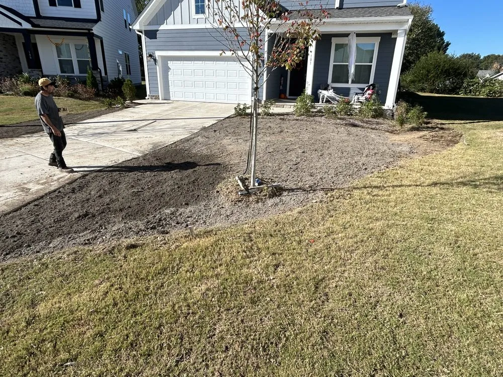 Expert yard cleanup service for year-round maintenance in Wake Forest, NC by Ryco Landscape Solutions