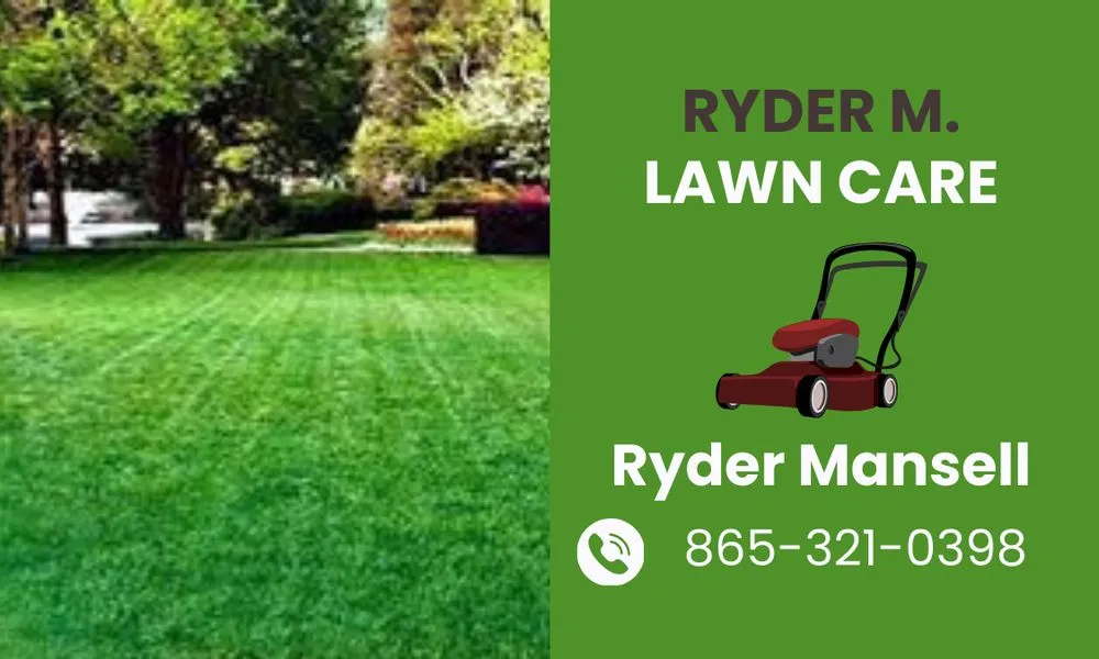 Expert landscaping services for beautiful yards in Knoxville, TN by Ryder M Lawncare