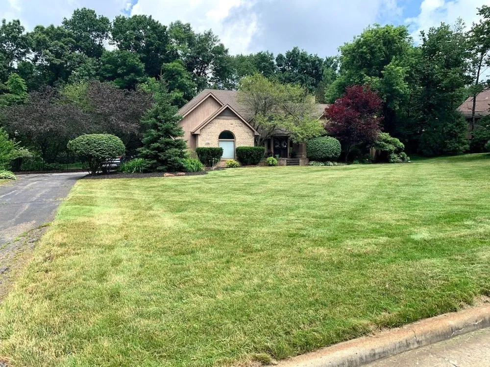 Professional outdoor landscaping for homes in Howell, MI by Ryder's Lawn and Landscape