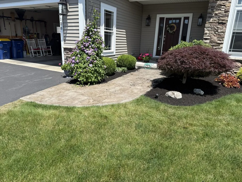 Reliable garden landscaping experts serving Syracuse, NY - Ryders Lawn and Snow