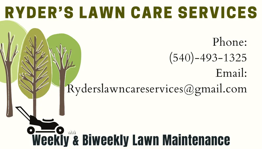 Professional landscaping services in Roanoke, VA by Ryders Lawncare Services