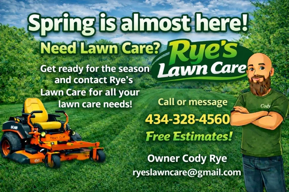 Trusted landscape design experts serving Callands, VA - Rye's Lawncare