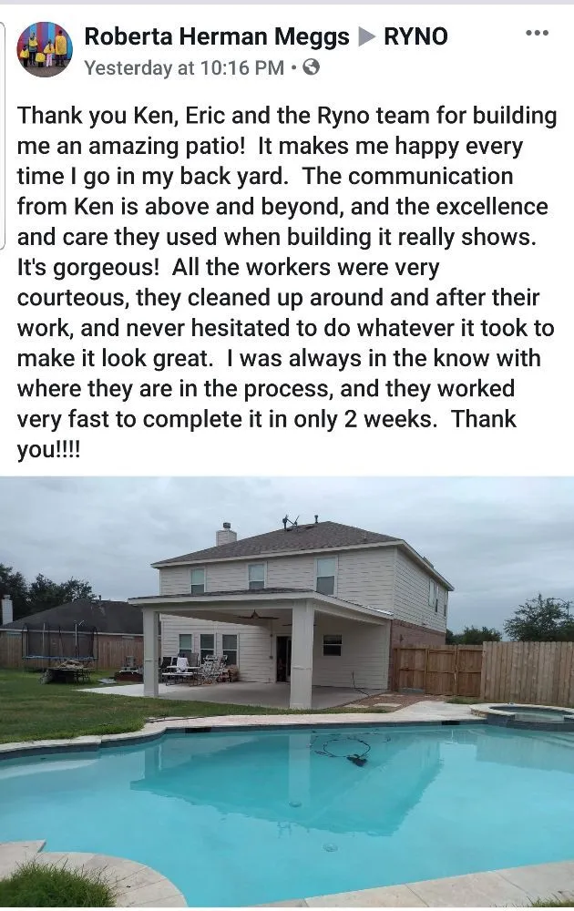 Top-rated garden landscaping in Houston, TX by RYNO construction services