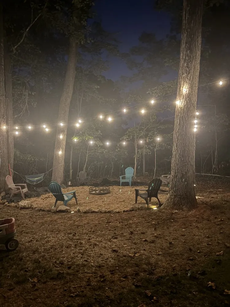 Custom landscape installation with custom design in Spotsylvania Courthouse, VA by Ryze Above