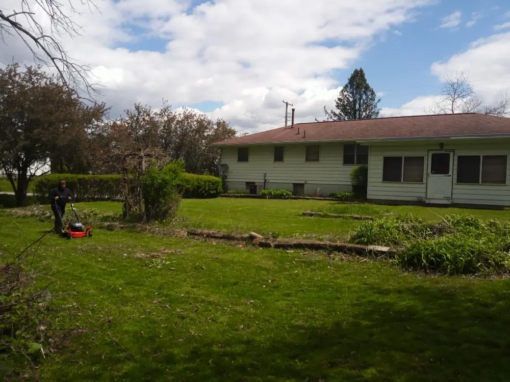 Professional yard maintenance in Mansfield, OH by S & B Landscaping