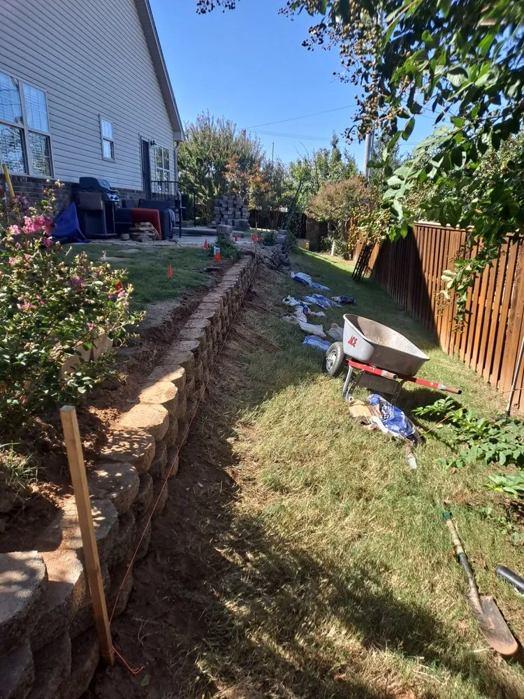 Professional landscape installation for beautiful yards across Fort Smith, AR - S & B Lawn and Landscaping