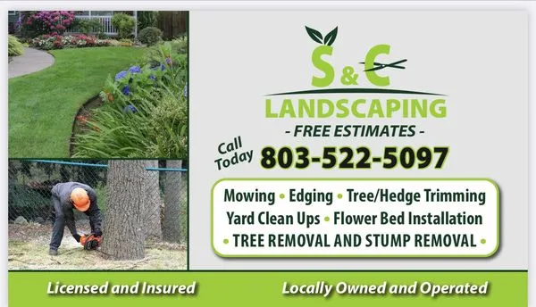 S & C Landscaping Logo
