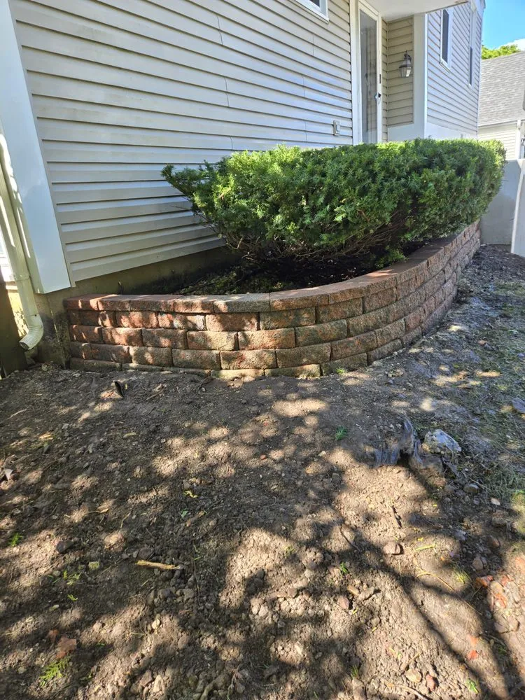 Custom landscape installation with custom design across Hanover Park, IL - S & F Landscaping Services