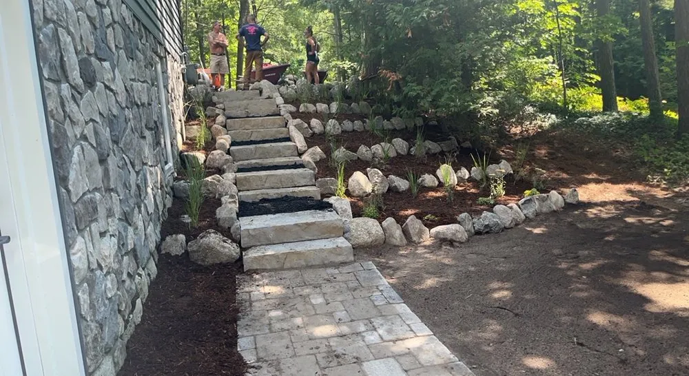 Trusted landscape design in Northport, MI by S & J Landscaping