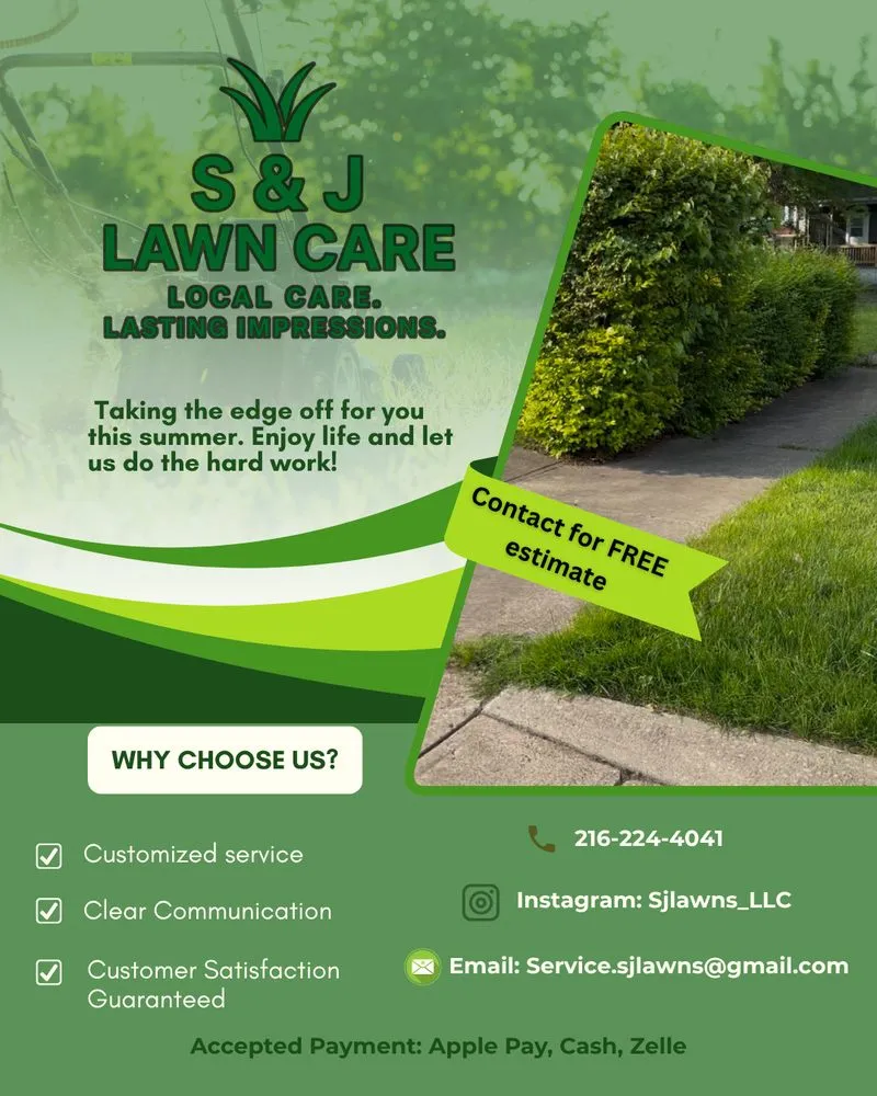 Affordable lawn care service in Cleveland, OH by S & J Lawn Care