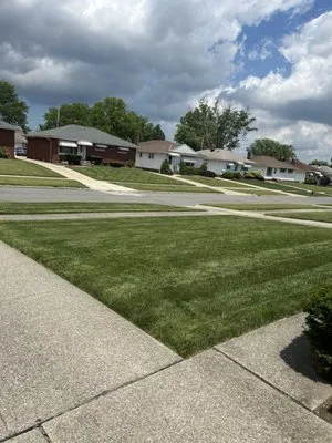 S & J Lawn Care Logo