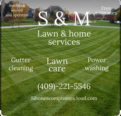S & M Lawn And Home Care Logo