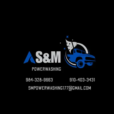 S & M Power Washing Logo