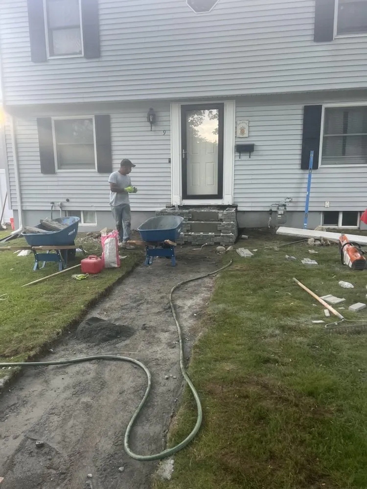 Professional landscape installation near you across Holbrook, MA - S & M Tree Services