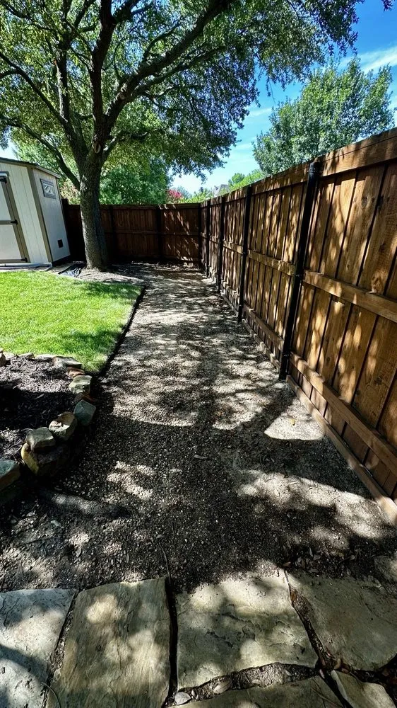 Custom garden landscaping for year-round maintenance in McKinney, TX by S & N Landscaping