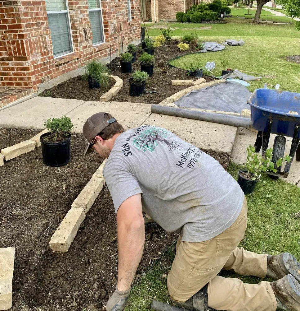 Top-rated residential landscaping in McKinney, TX by S & N Landscaping