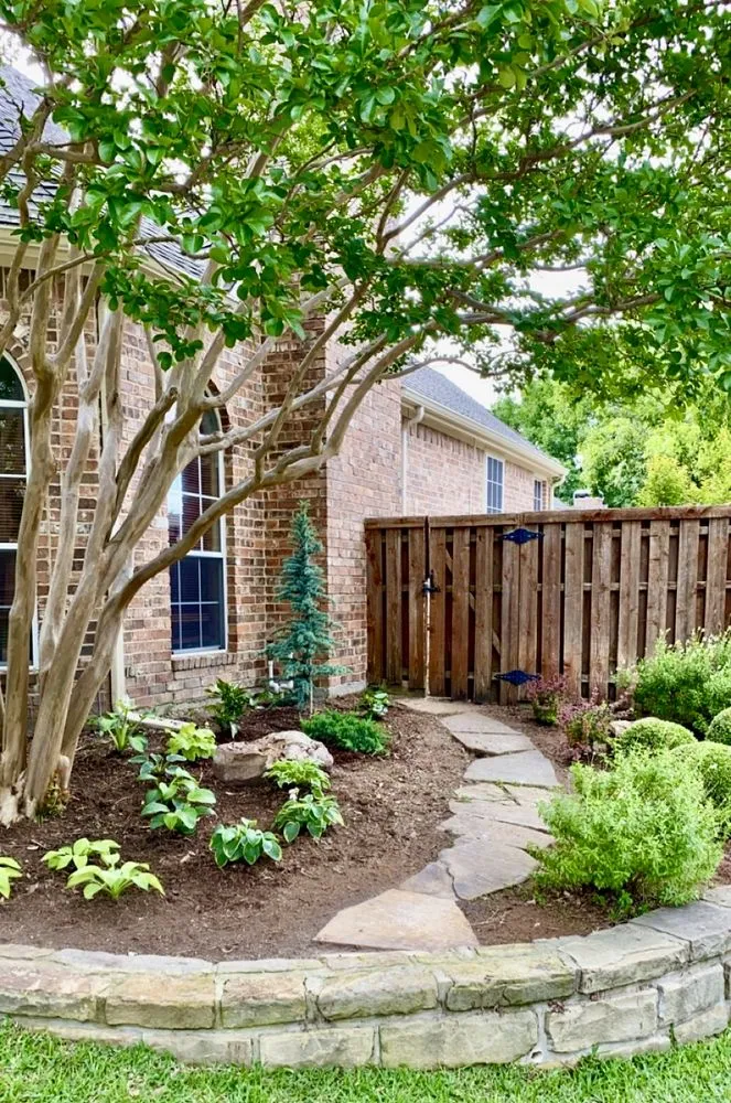 Trusted garden landscaping in McKinney, TX by S & N Landscaping