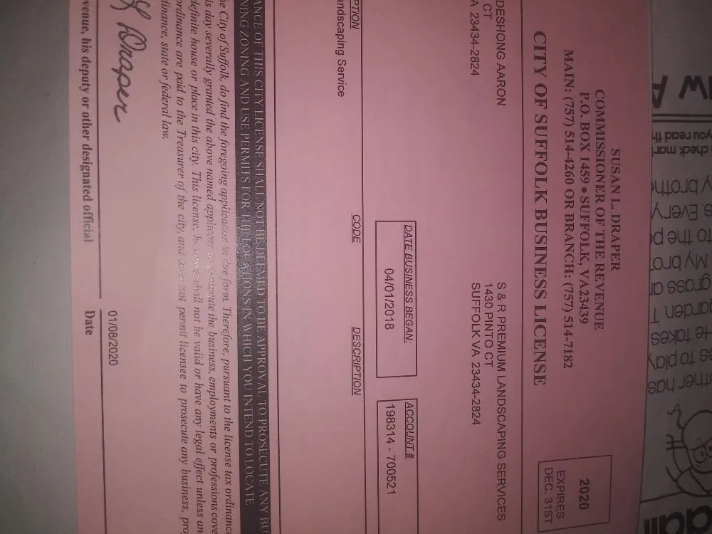 Trusted lawn mowing service experts serving Suffolk, VA - S & R Premium Landscaping Services