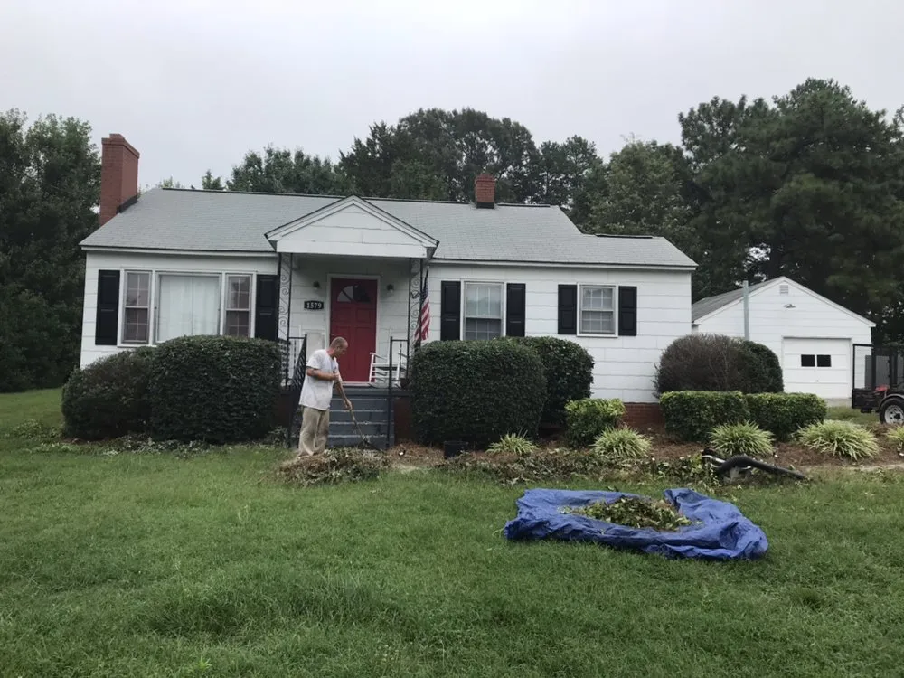 Local yard cleanup service in New London, NC - S & S Lawn Care