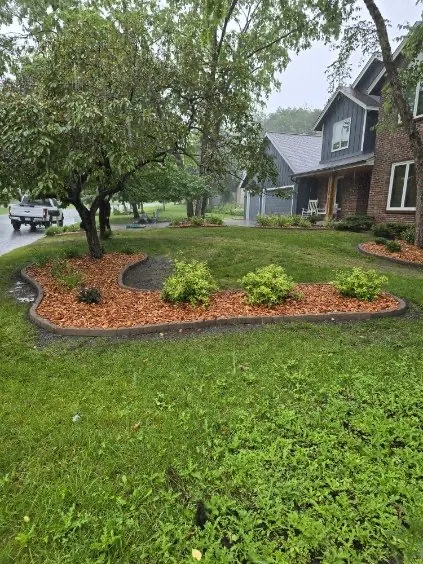 Expert landscape design for homes in Lakeville, MN by S & Sam’s Lawn & Landscape