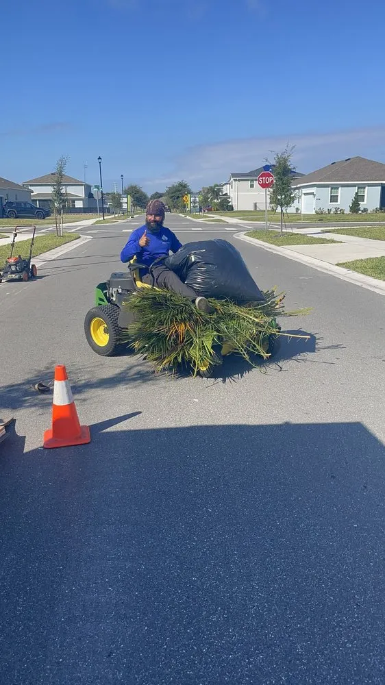 Reliable yard cleanup service with custom design in St. Cloud, FL by S & V Outdoor Solutions