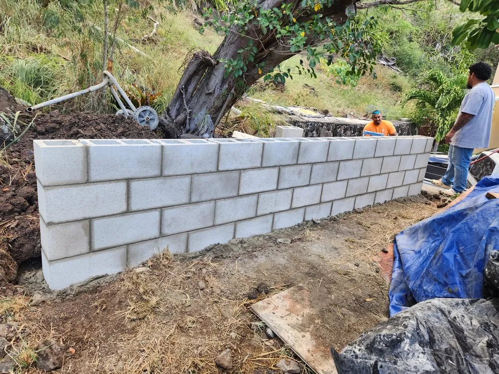 Custom outdoor landscaping in Honolulu, HI by S A & Brothers