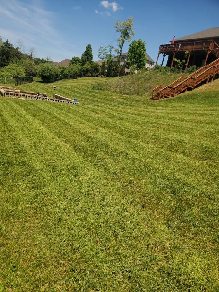 Professional garden landscaping in Christiansburg, VA by S and M Lawn and Landscaping