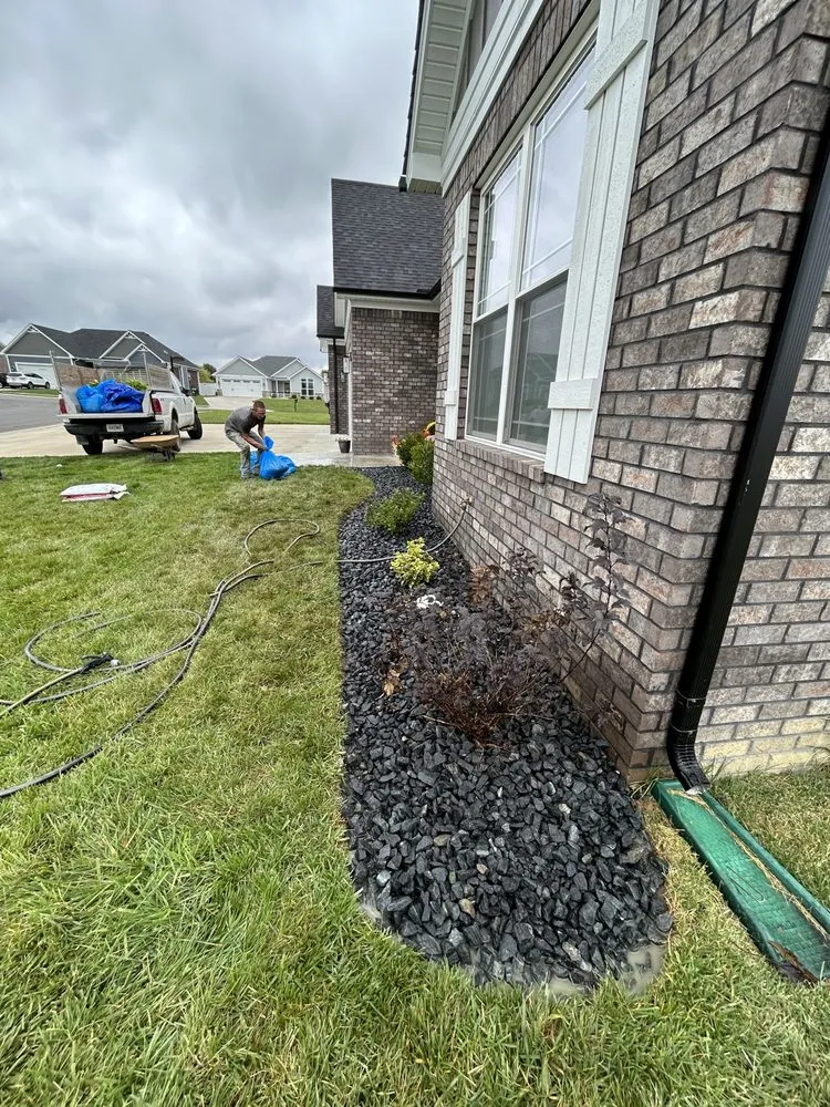 Expert garden landscaping for outdoor upgrades in Borden, IN by S And R Landscaping