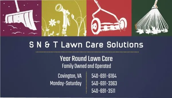 S N & T Lawn Care Solutions