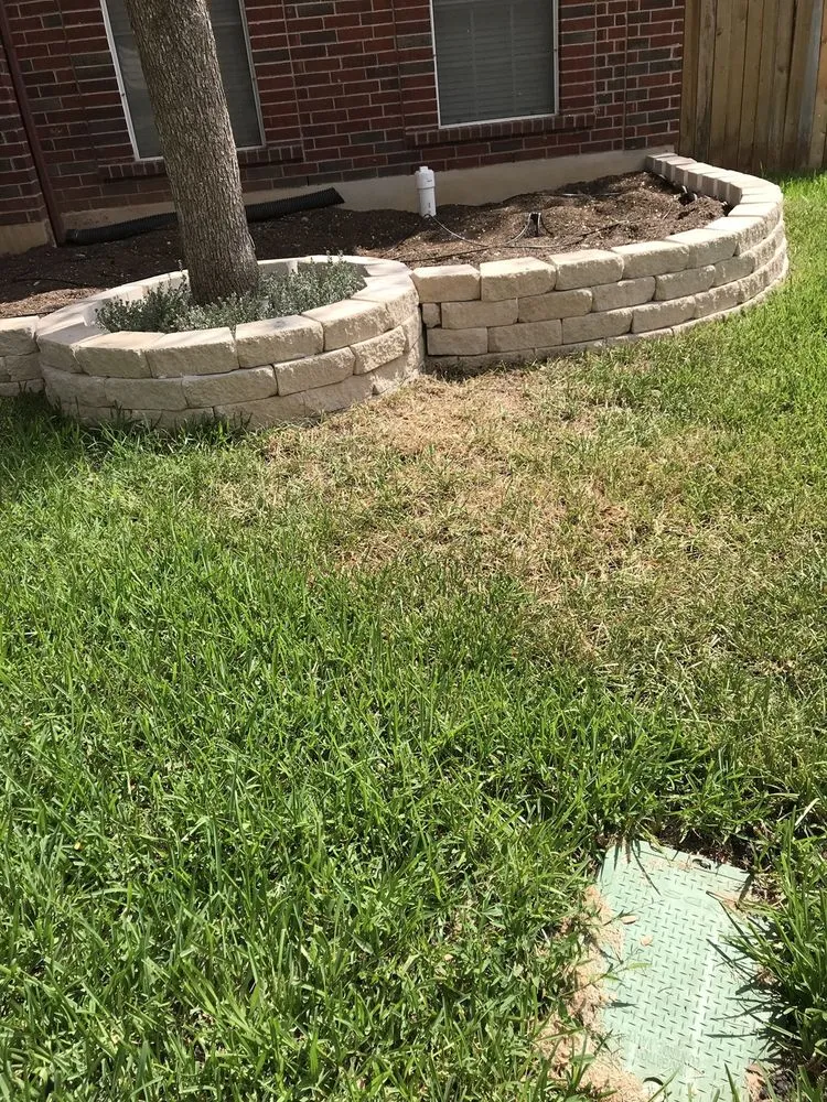 Custom residential landscaping in Austin, TX by S N Construction