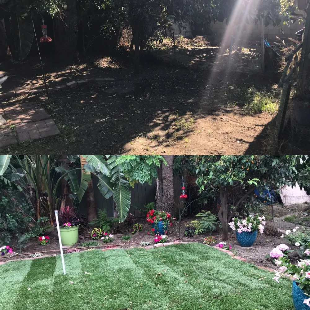 Professional outdoor landscaping in Anaheim, CA - S O D Farmers