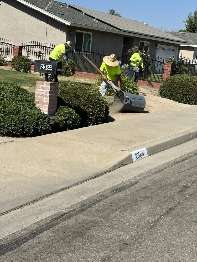 Custom landscape installation experts serving Selma, CA - S Reyes Lawn Service