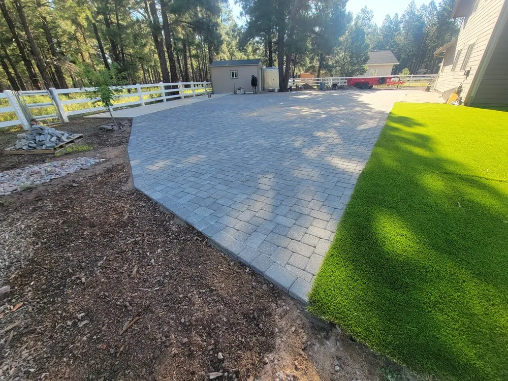 Custom yard cleanup service for outdoor upgrades across Flagstaff, AZ - S&A Hardscapes