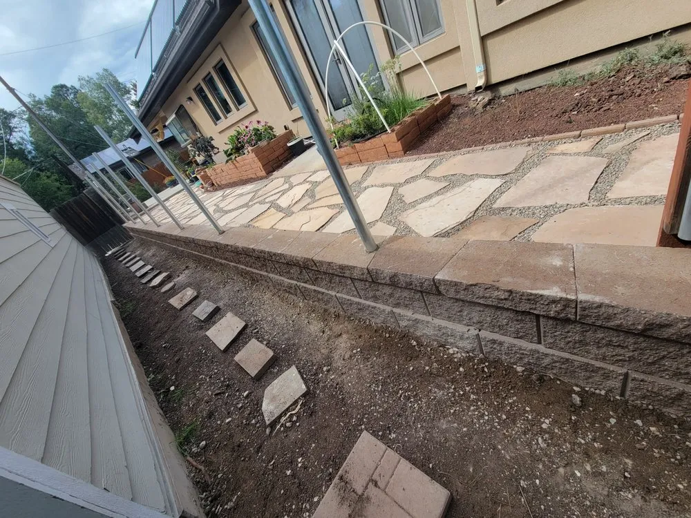 Top-rated landscape design for beautiful yards in Flagstaff, AZ by S&A Hardscapes