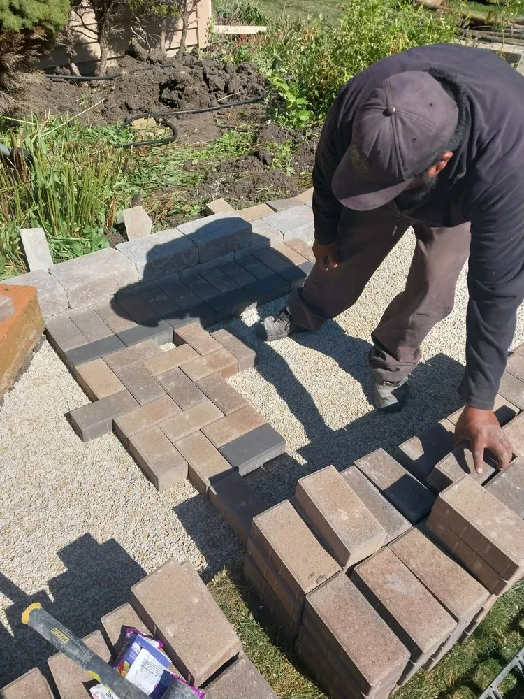 Professional lawn mowing service with custom design across Aurora, IL - S&A Landscaping