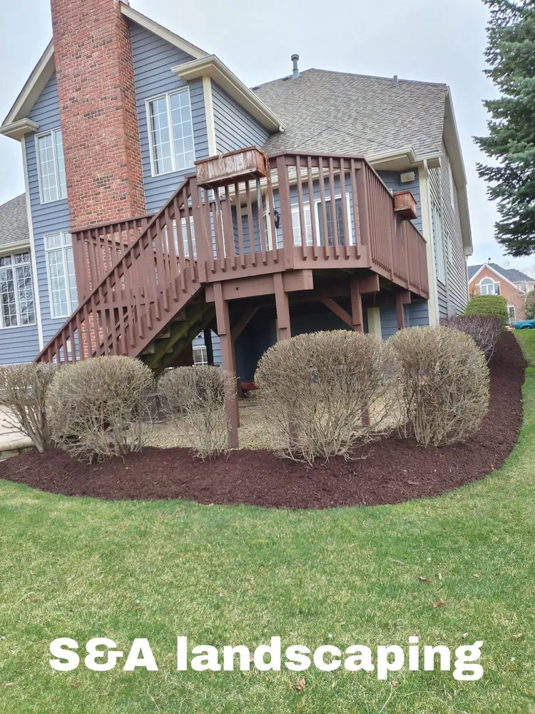 Custom landscaping services in Aurora, IL by S&A Landscaping