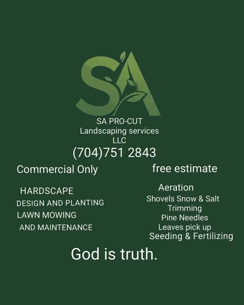 Affordable lawn care service in Shelby, NC - SA Pro-Cut Landscaping Services
