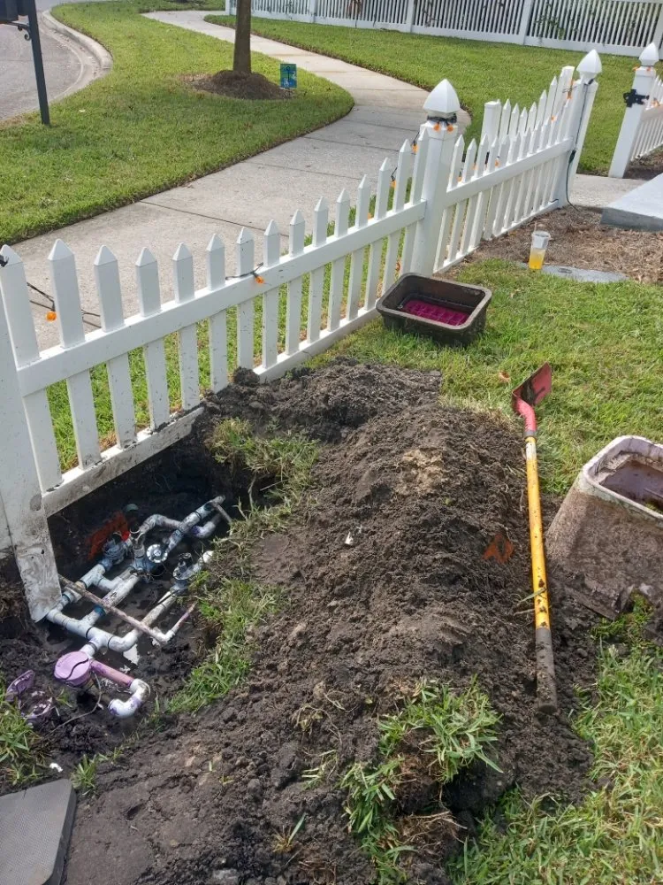 Professional yard cleanup service in Kissimmee, FL by Sa Rock Irrigation & Landscape Services