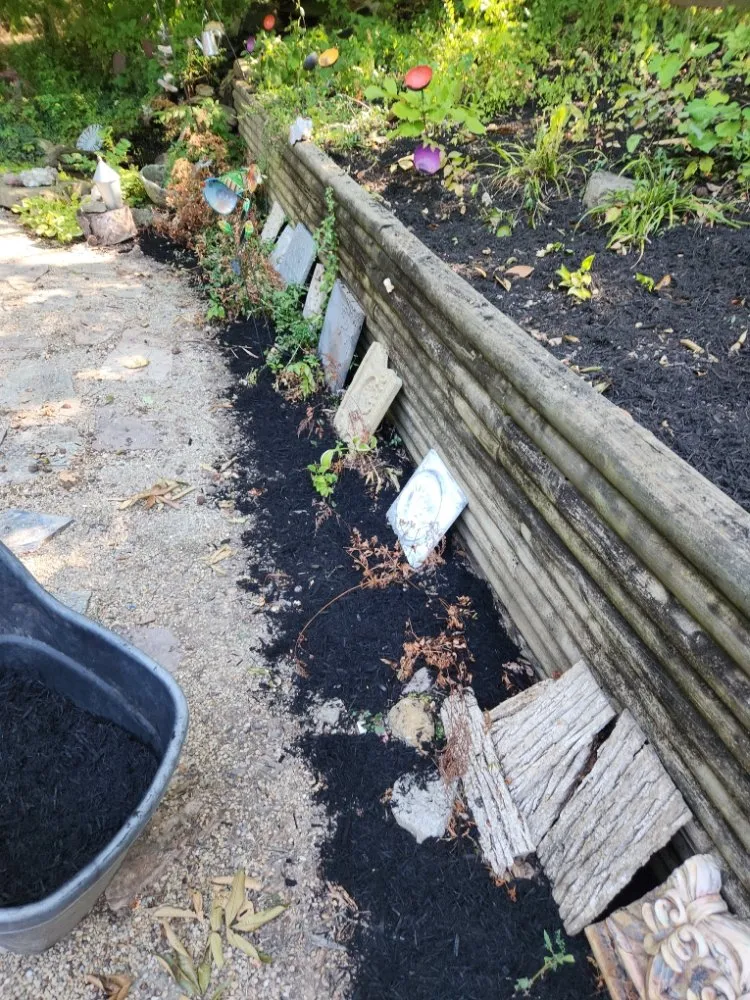 Custom garden landscaping near you in Bloomington, IN by Saac Of All Trades