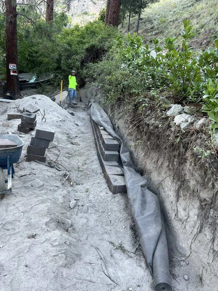 Professional landscape installation for outdoor upgrades in Manson, WA by Saavedra Construction