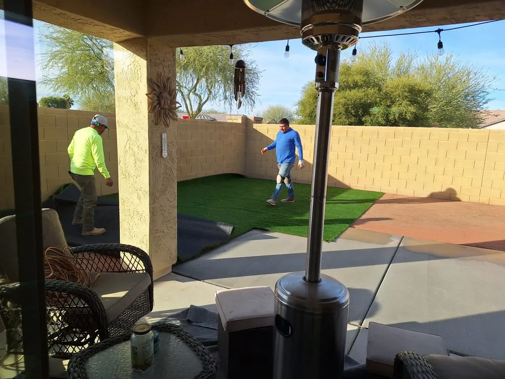 Expert landscape installation experts serving San Tan Valley, AZ - Saavedra Contracting