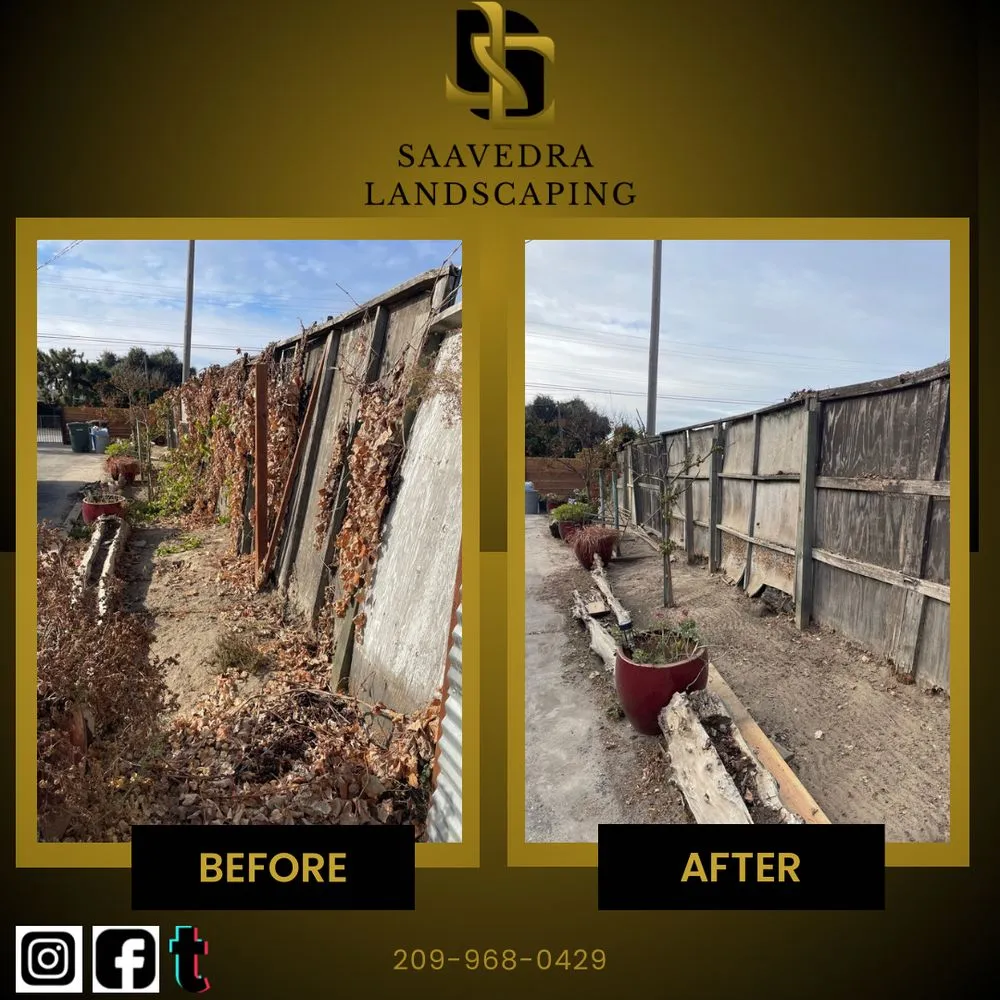 Custom landscape design in Modesto, CA by Saavedra Landscaping